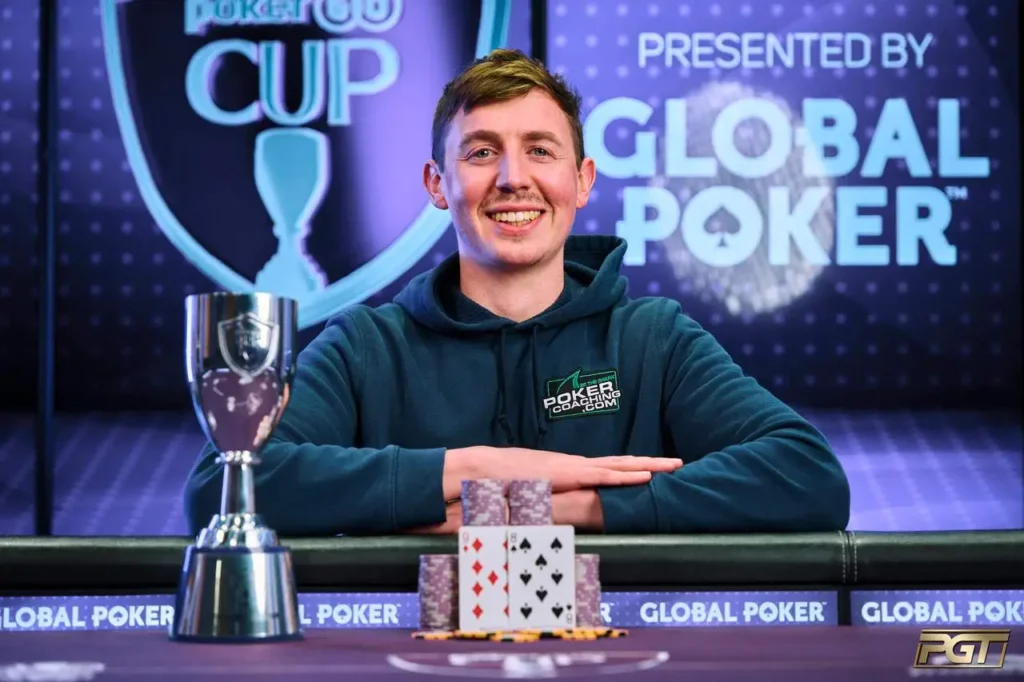 alt="Брок Уилсон на PokerGO Cup 2026 после победы в турнире NLH"